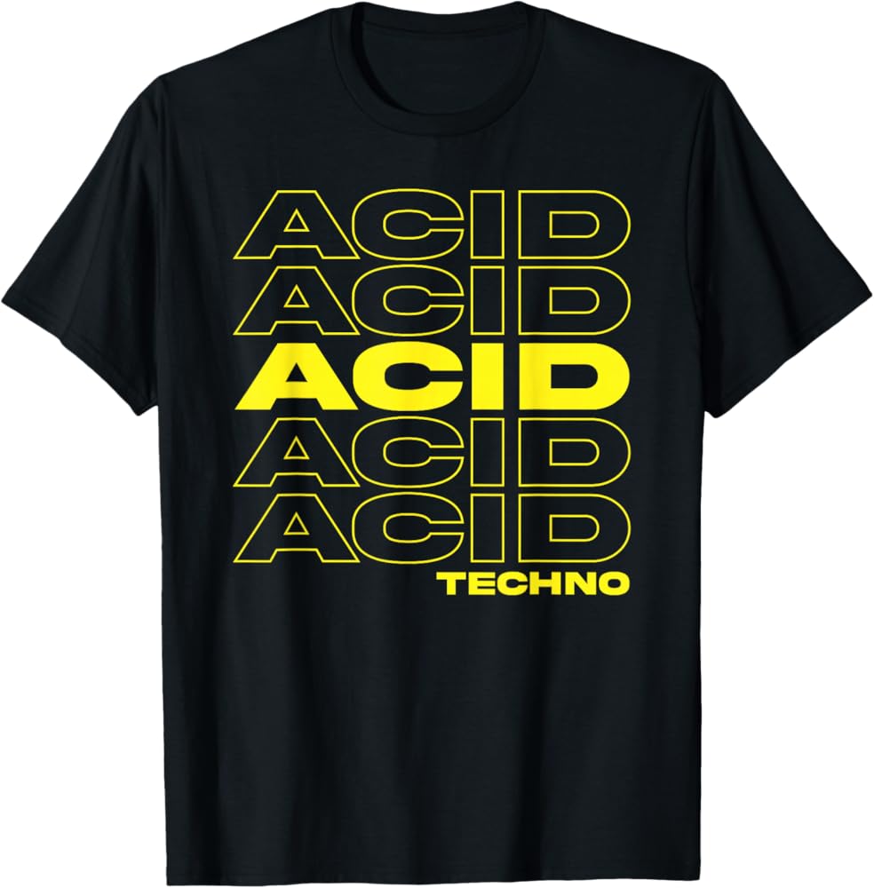 Amazon | Acid Techno Tシャツ We Love 303 Tシャツ | Tシャツ